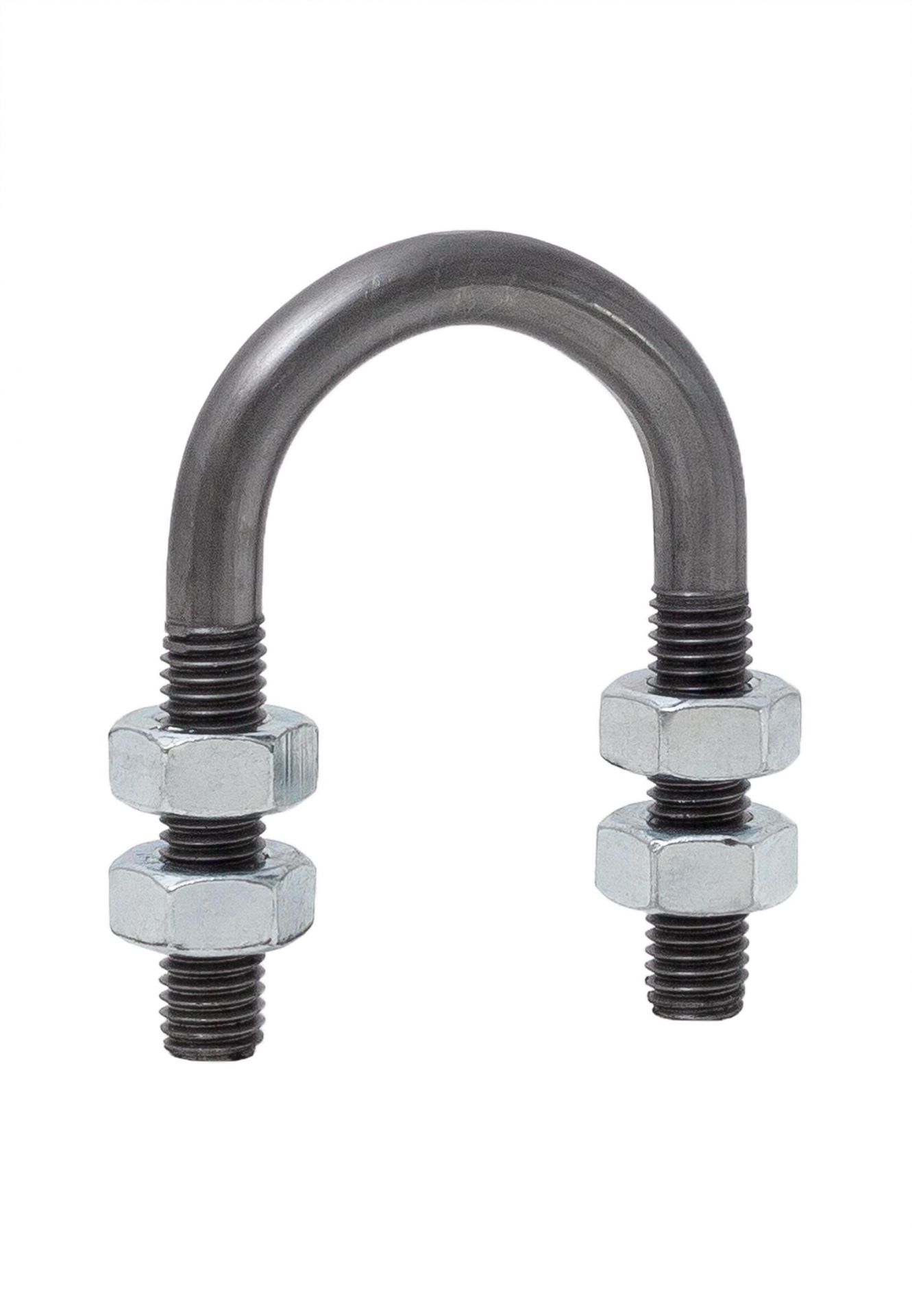 Rundstahlbügel DIN 3570 Form A Verzinkt - Für Rohre Bis 176 Mm